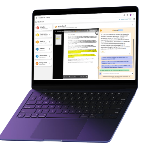 Amber Business KI mit D.velop documents