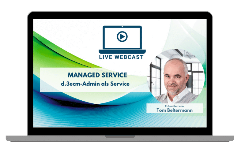 Webcast Managed Service DMS paperless group