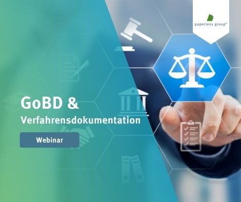 GoBD und Verfahrensdokumentation Webinar 2022
