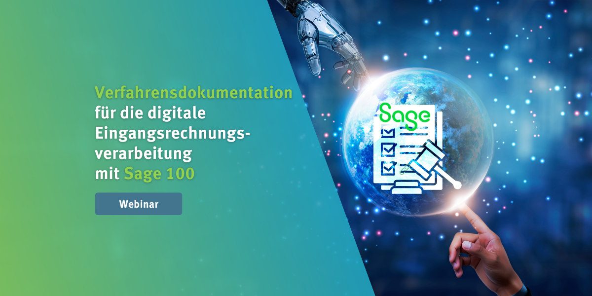 Header frü GotoWebinar -Verfahrensdokumentation GOBD - ERV Sage 100