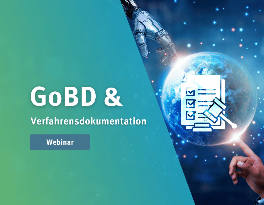 Webinare 2025 - GOBD und Verfahrensdokumentation 