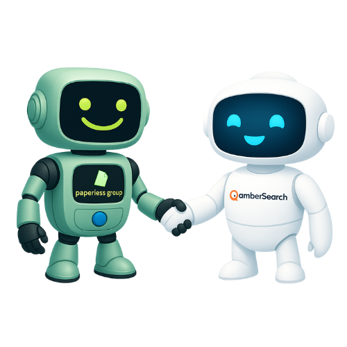 ambersearch roboter & paperless group